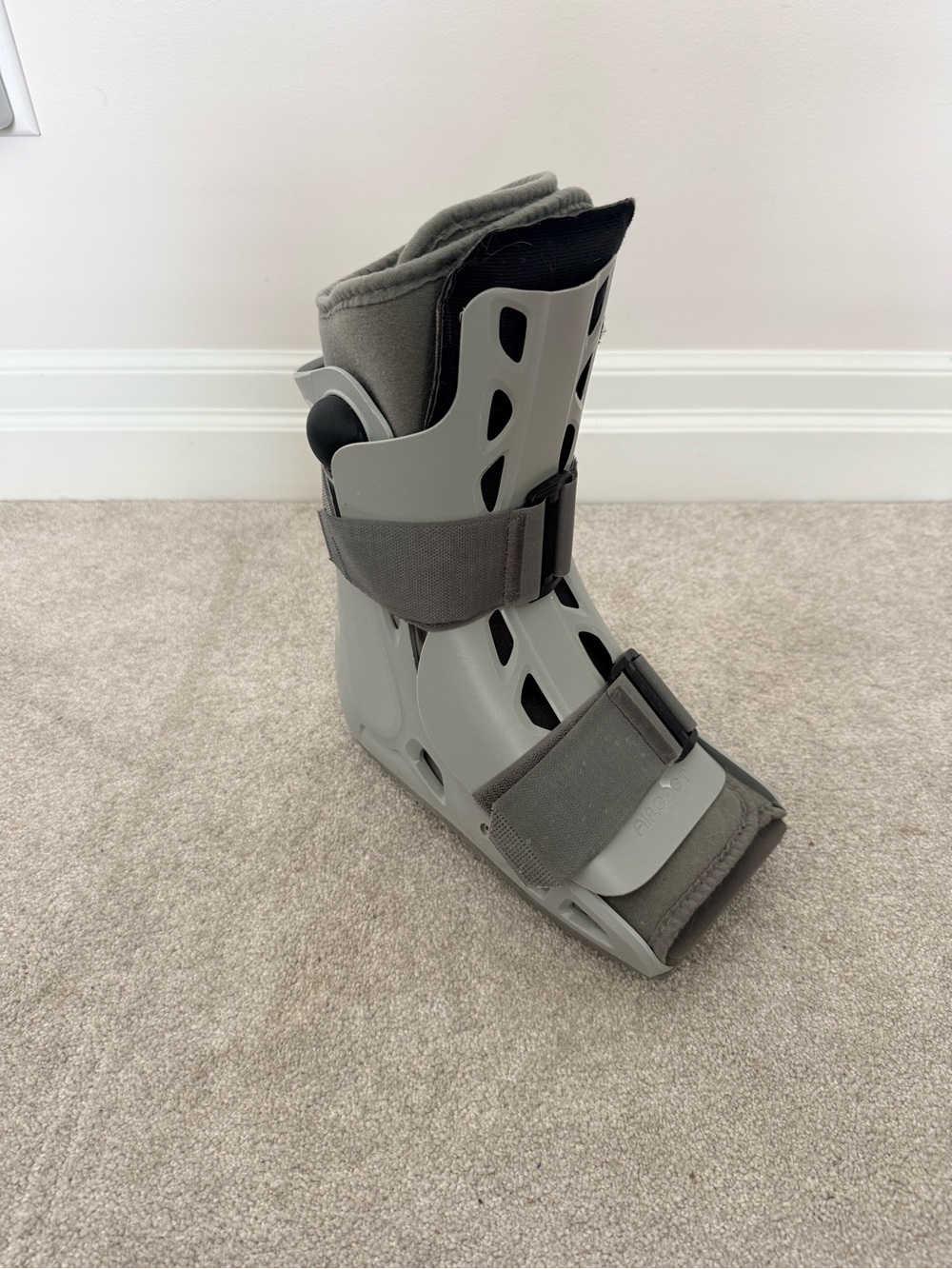 Gray Medical Walking Boot - Supportive Ankle Brace
